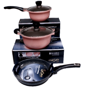 LaCena Non-Stick Frying Pans, Casserole and Sauce Pot