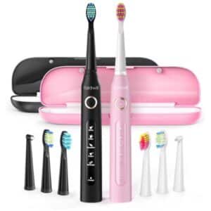 FairyWill Sonic toothbrushes Black and pink