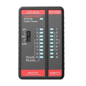 Habotest HT812A Network cable tester RJ45/RJ14/RJ12/RJ9