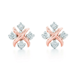 Arizona Stud Earrings - 14K Rose Gold Plated