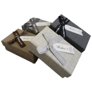 Jewellery Gift boxes with Bow Design for Rings-Earrings-Necklaces-Sets