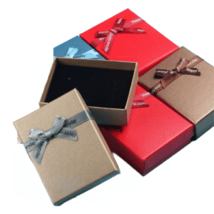 Jewellery Gift boxes with Bow Design for Rings-Earrings-Necklaces-Sets