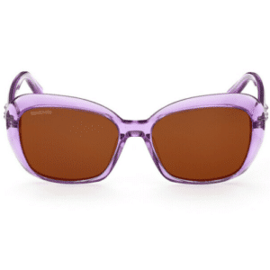 Swarovski Brown Mirror Ladies Sunglasses SK0383 81G