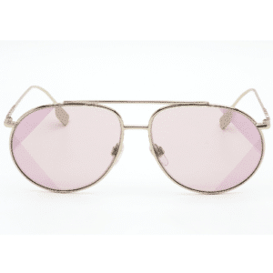 Burberry Alice Pink UV Print Pilot Ladies Sunglasses BE3138