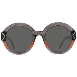 Emilio Pucci Grey Round Ladies Sunglasses EP0069 20A 53