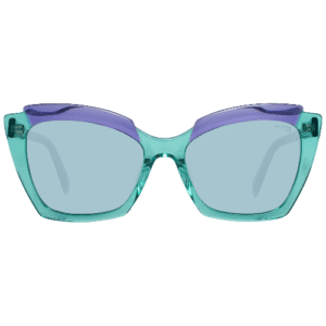 Emilio Pucci Green Cat Eye Sunglasses