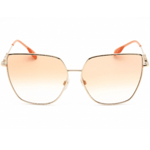 Sunglasses Burberry Light Gold Clear Gradient Red
