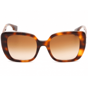 Burberry Helena Light Havana Square Ladies Sunglasses BE4371 331613 52