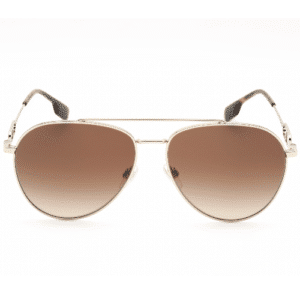 Burberry Carmen Brown Gradient Aviator Ladies Sunglasses BE3128 110913 58