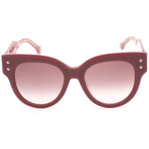 Carolina Herrera Burgundy Shaded Cat Eye Ladies Sunglasses CH 0008/S 0G3I/3X