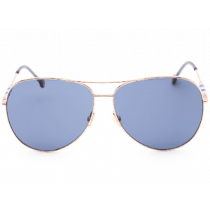 Carolina Herrera Blue Aviator Ladies Sunglasses CH 0034/S 0DDB/KU
