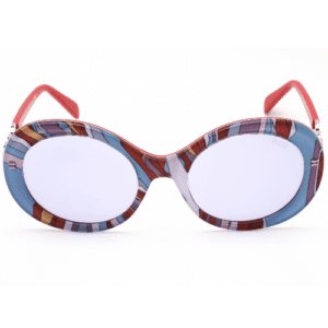 Emilio Pucci Lilac Oval Ladies Sunglasses