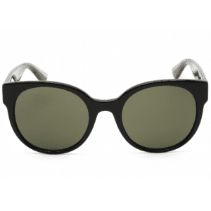 Gucci Green Round Ladies Sunglasses GG0035SN 002