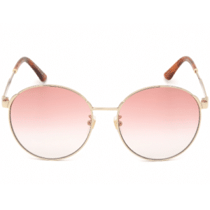 Gucci Orange Gradient Pilot Ladies Sunglasses GG0206SK-004 58