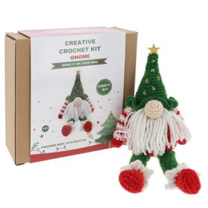 Creative Crochet Kit ‘Christmas Gnome’ Make It On Your Own
