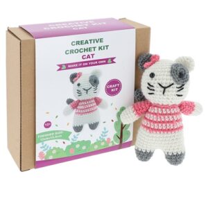 Creative Crochet Kit ‘Cute Cat’ Make It On Your Own