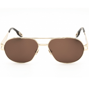 Porta Romana 501 Gold Aviator Unisex Sunglasses