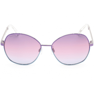 Swarovski Violet Gradient Mirror Butterfly Ladies Sunglasses SK0368 83Z
