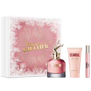 Jean Paul Gaultier Scandal Eau De Parfum Spray 80ml Set 3 Pieces