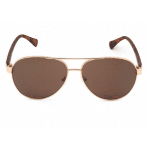 Calvin Klein CK19316S-717 Unisex Brown Pilot Sunglasses