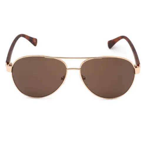 Calvin Klein CK19316S-717 Unisex Brown Pilot Sunglasses