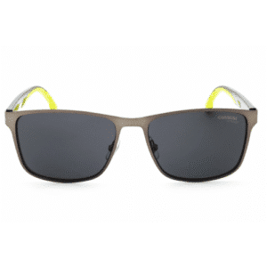 Carrera Grey Rectangular Unisex Sunglasses