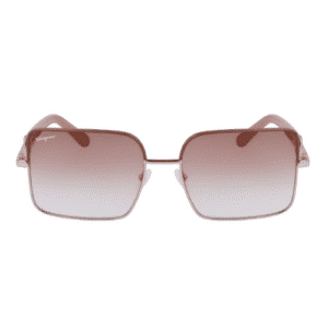 Salvatore Ferragamo Pink Pilot Ladies Sunglasses SF302SL 685