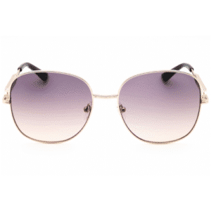 Guess Factory Round Bordeaux Ladies Sunglasses GF6190 32T