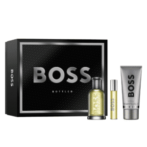 Boss Bottled Giftset 100ml Eau De Toilette + 10ml mini + 100ml Shower Gel
