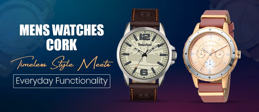 Mens Watches Cork: Timeless Style Meets Everyday Functionality