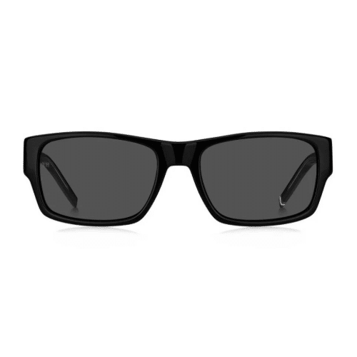 Tommy Hilfiger Grey Rectangular Men's Sunglasses