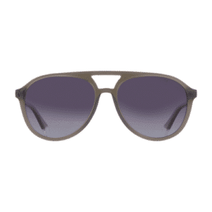 Polaroid Polarized Grey Shaded Pilot Men's Sunglasses