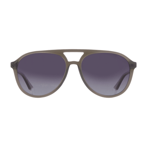 Polaroid Polarized Grey Shaded Pilot Men's Sunglasses