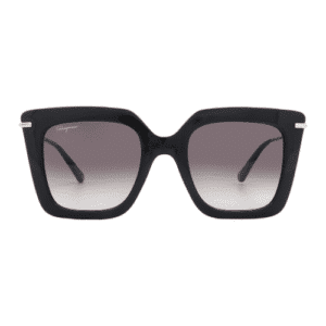 Salvatore Ferragamo Grey Gradient Butterfly Ladies Sunglasses