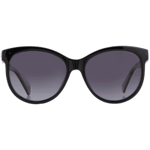 Polaroid Polarized Grey Gradient Oval Ladies Sunglasses PLD 4079/S/X 0807/WJ