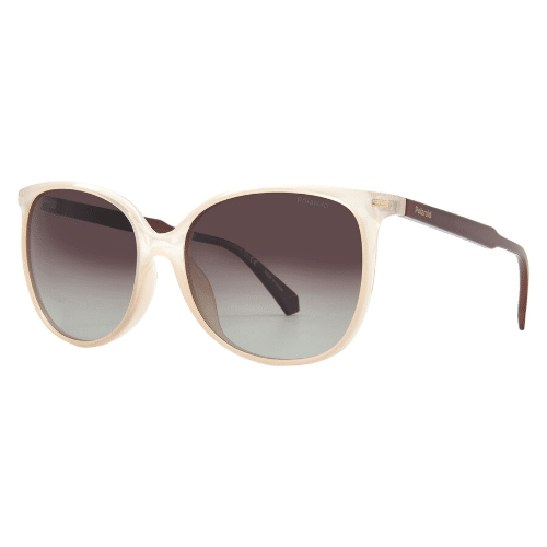 Polaroid Brown Shaded Square Ladies Sunglasses