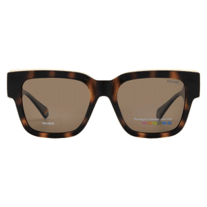 Polaroid Polarized Bronze Square Unisex Sunglasses PLD 6198/S/X 0086/SP