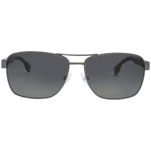 Hugo Boss Grey Rectangular Men's Sunglasses BOSS 1559/O/S 0R80/WJ 
