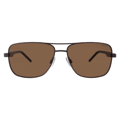 Polaroid Brown Navigator Men's Sunglasses
