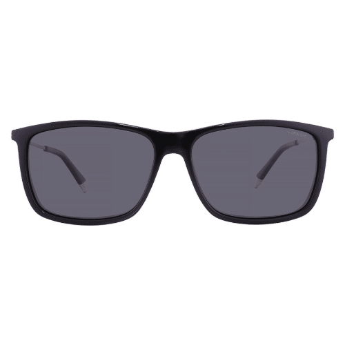 Polaroid Grey Rectangular Men's Sunglasses