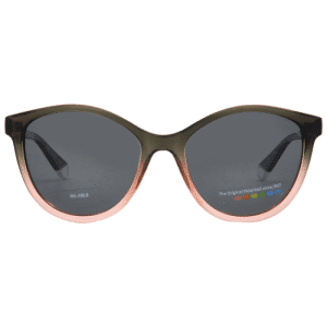 Polaroid Polarized Grey Oval Ladies Sunglasses PLD 4133/S/X 0IWB/M9