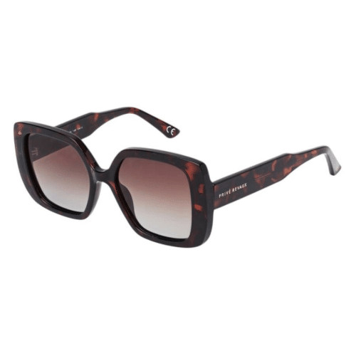 Prive Revaux Brown Square Ladies Sunglasses