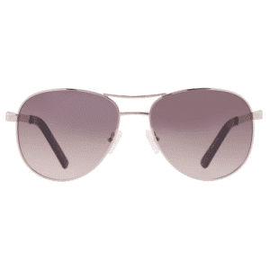 Guess Factory Grey Pilot Ladies Sunglasses GF0408 32F 