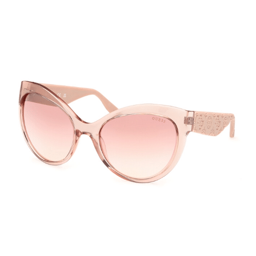 Guess Bordeaux Mirror Butterfly Ladies Sunglasses