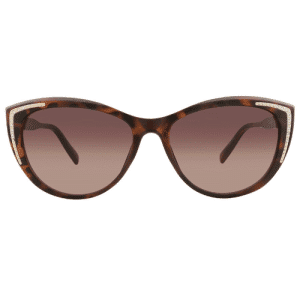 Guess Factory Brown Gradient Cat Eye Ladies Sunglasses GO00006 52F