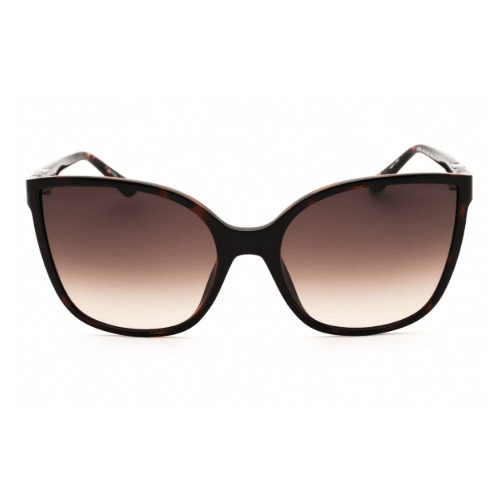 Guess Brown Gradient Butterfly Ladies Sunglasses