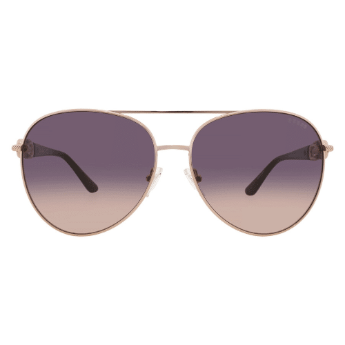 Guess Purple Gradient Pilot Ladies Sunglasses