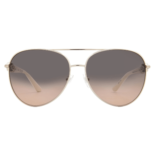 Guess Brown Gradient Pilot Ladies Sunglasses