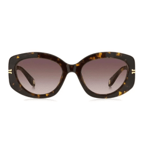 Marc Jacobs Brown Gradient Oval Ladies Sunglasses MJ 1099/S 0086/HA 