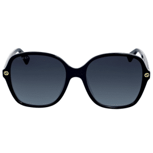 Gucci Grey Gradient Square Ladies Sunglasses GG0092S 001 